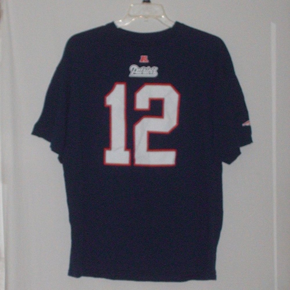 NFL New England Patriots Tom Brady #12 T-shirt